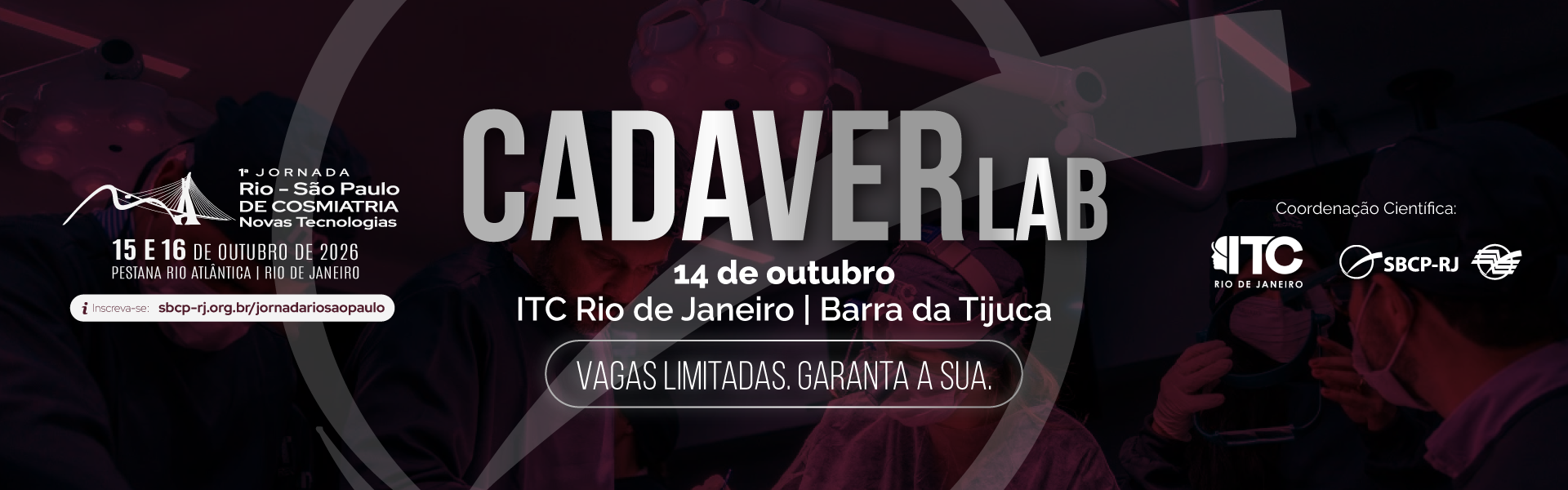 Cadáver Lab - 1ª Jornada Rio–São Paulo de Cosmiatria